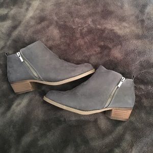 Dark Gray Booties, Women’s Size 8.